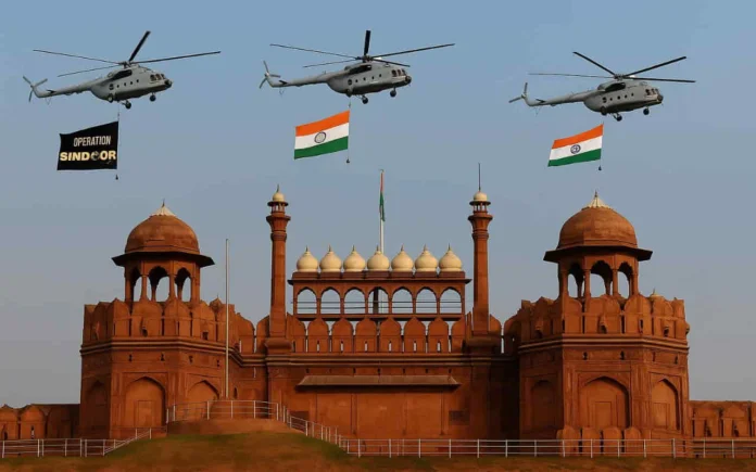 Independence Day 2025: IAF Choppers to Fly Over Red Fort with Operation Sindoor Flag, Army Bands to Play Patriotic Tunes Across India