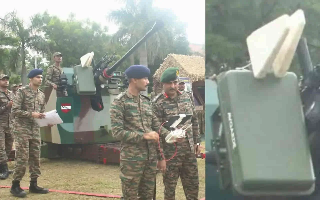 L-70 AD Guns: ऑपरेशन सिंदूर में तहलका मचाने वाली L-70 गनें हुईं'सॉफ्ट' पावर से लैस, अब नहीं बच पाएंगे दुश्मन के ड्रोन 1 L-70 AD Guns Indian Army Integrates DIWAR All-Band Drone Jamming System